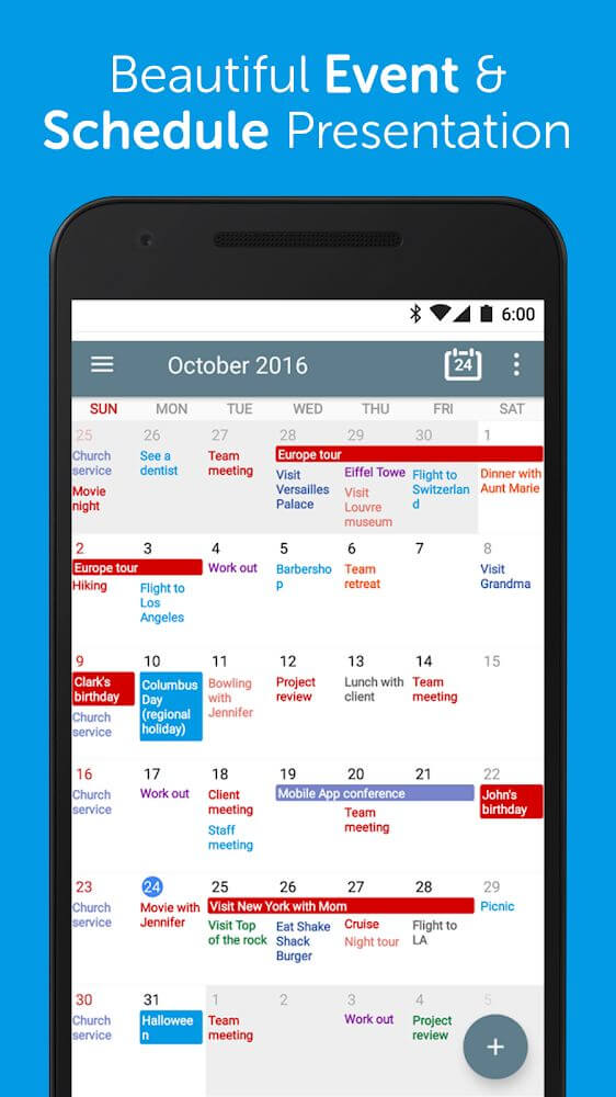Calendar+ Schedule Planner screenshot 2