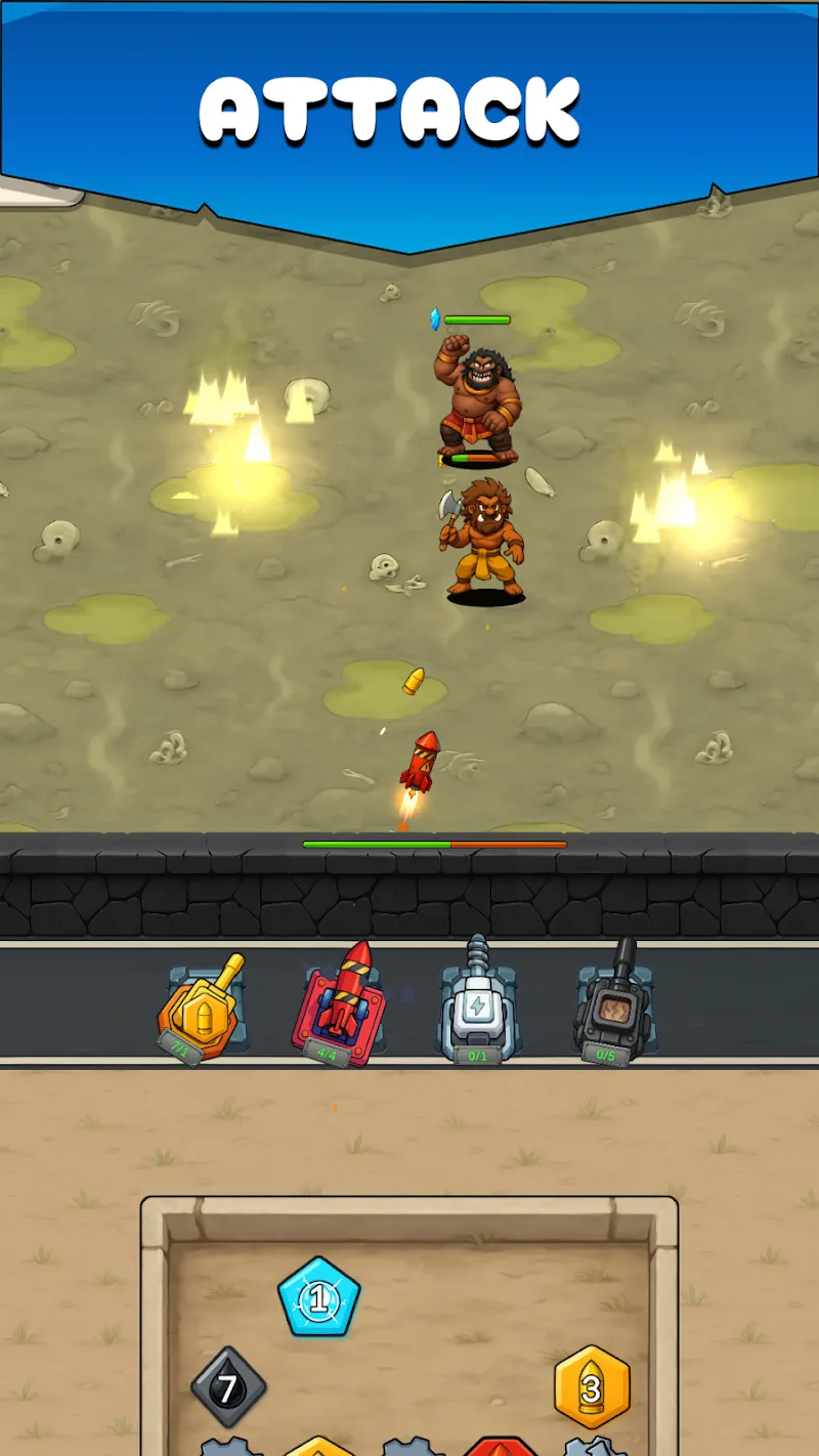 Asura Attack 2 -Puzzle Defense gameplay preview 3