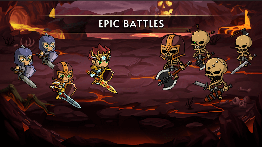 Idle Heroes - AFK 2D screenshot 4