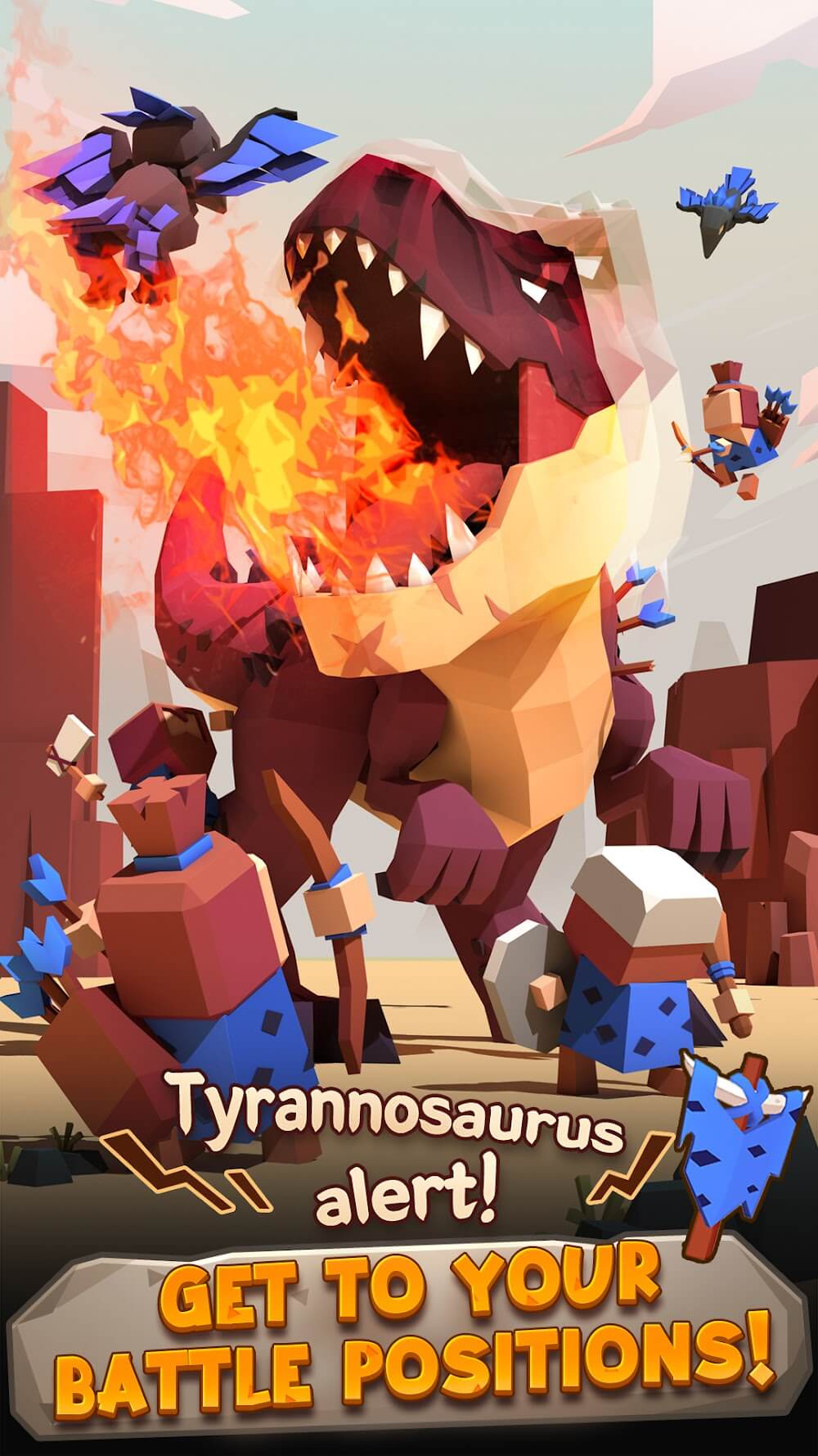 Dino Clash: Tribal War gameplay snapshot 2