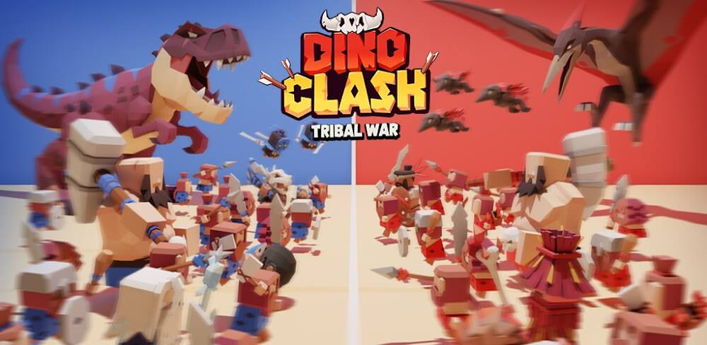 Dino Clash: Tribal War gameplay snapshot 1