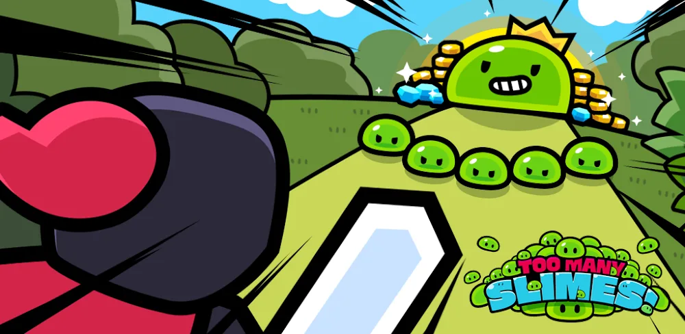 Too Many Slimes! screenshot 1