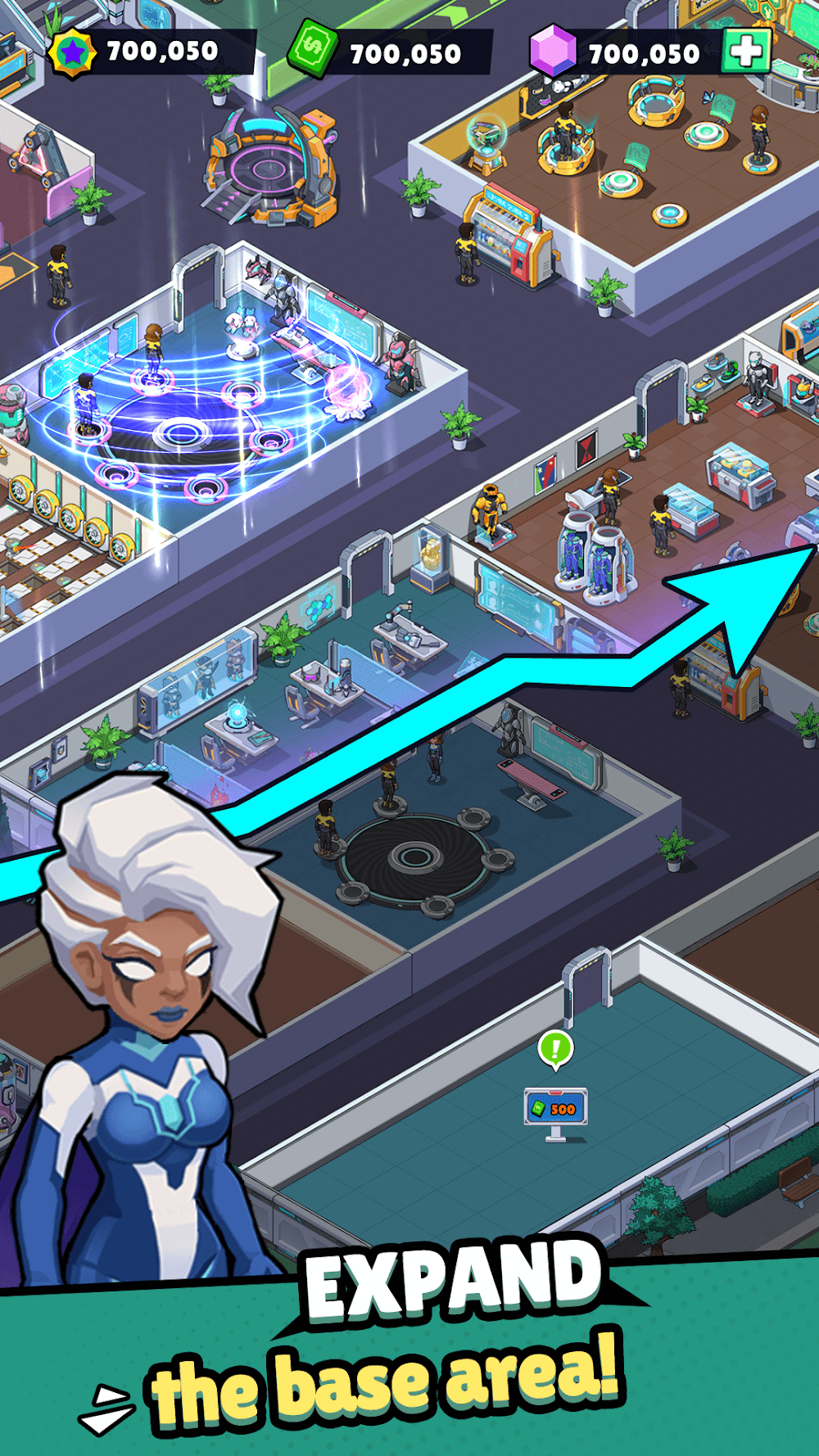 Idle Supernatural School screenshot 3
