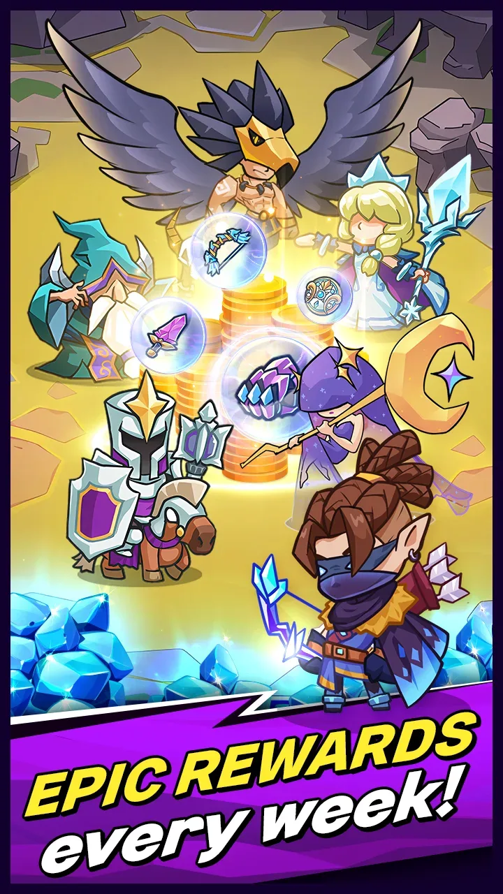 Magic Tower Rush: Idle TD screenshot 4