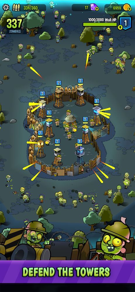 Zombie Towers screenshot 2
