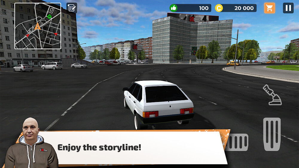 Big City Wheels - Courier Simulator screenshot 5