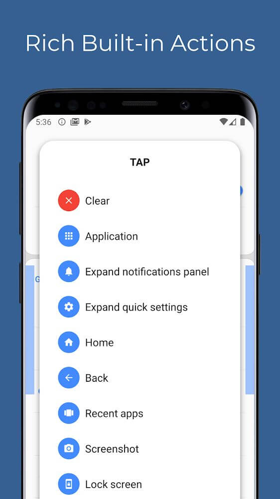 Edge Gestures screenshot 4