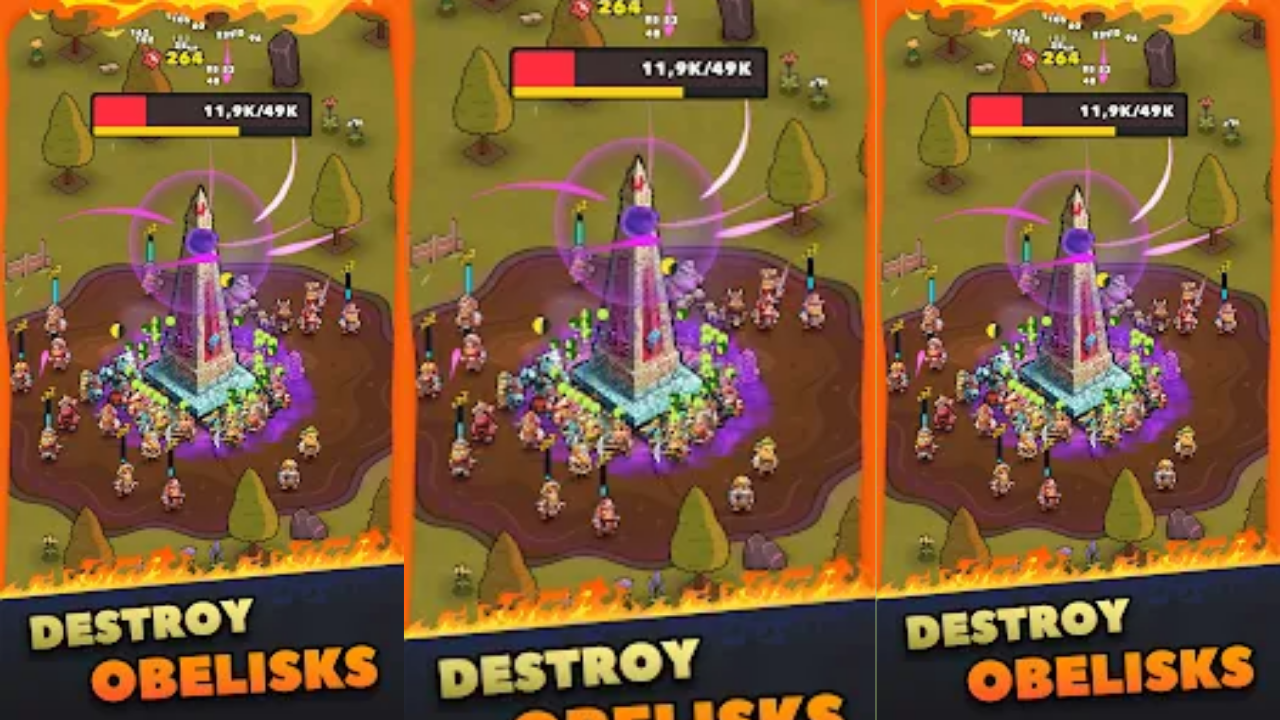 Obelisk Tycoon: Idle RPG Miner, screenshot 1