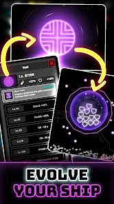 Neon Castle: Idle TD Game screenshot 2