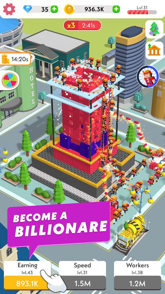 Idle Construction 3D screenshot 2