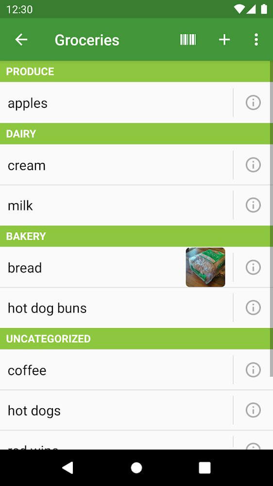 Our Groceries Shopping List screenshot 3