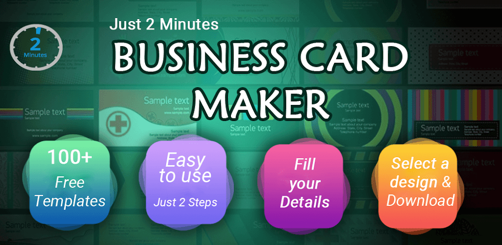 Business Card Maker screenshot 1