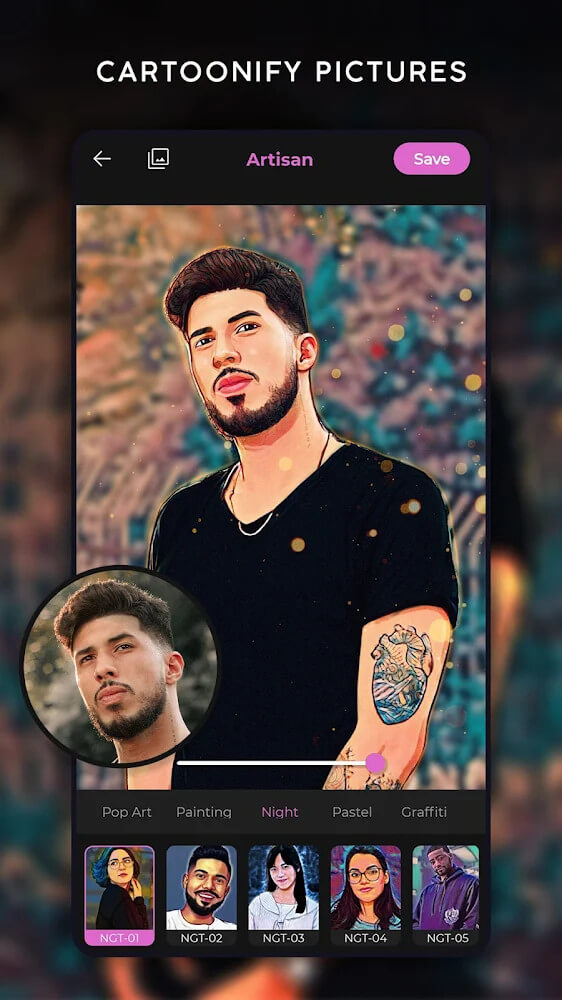 Artisan: Cartoon Photo Editor screenshot 6