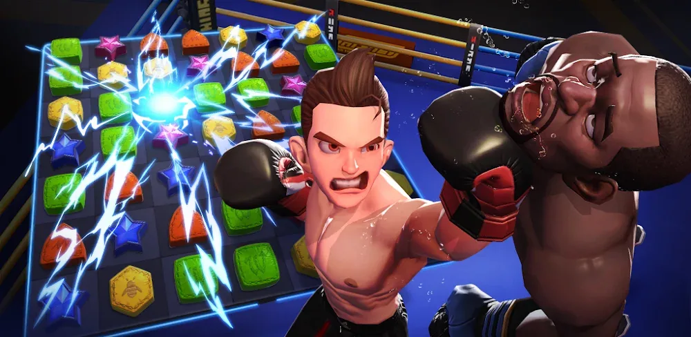 Boxing Star - PvP Match 3 gameplay preview 1