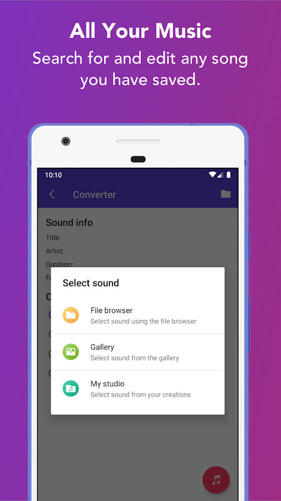 Music Editor screenshot 4
