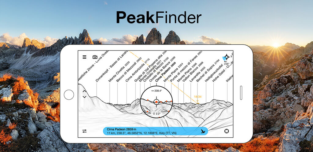 PeakFinder screenshot 1