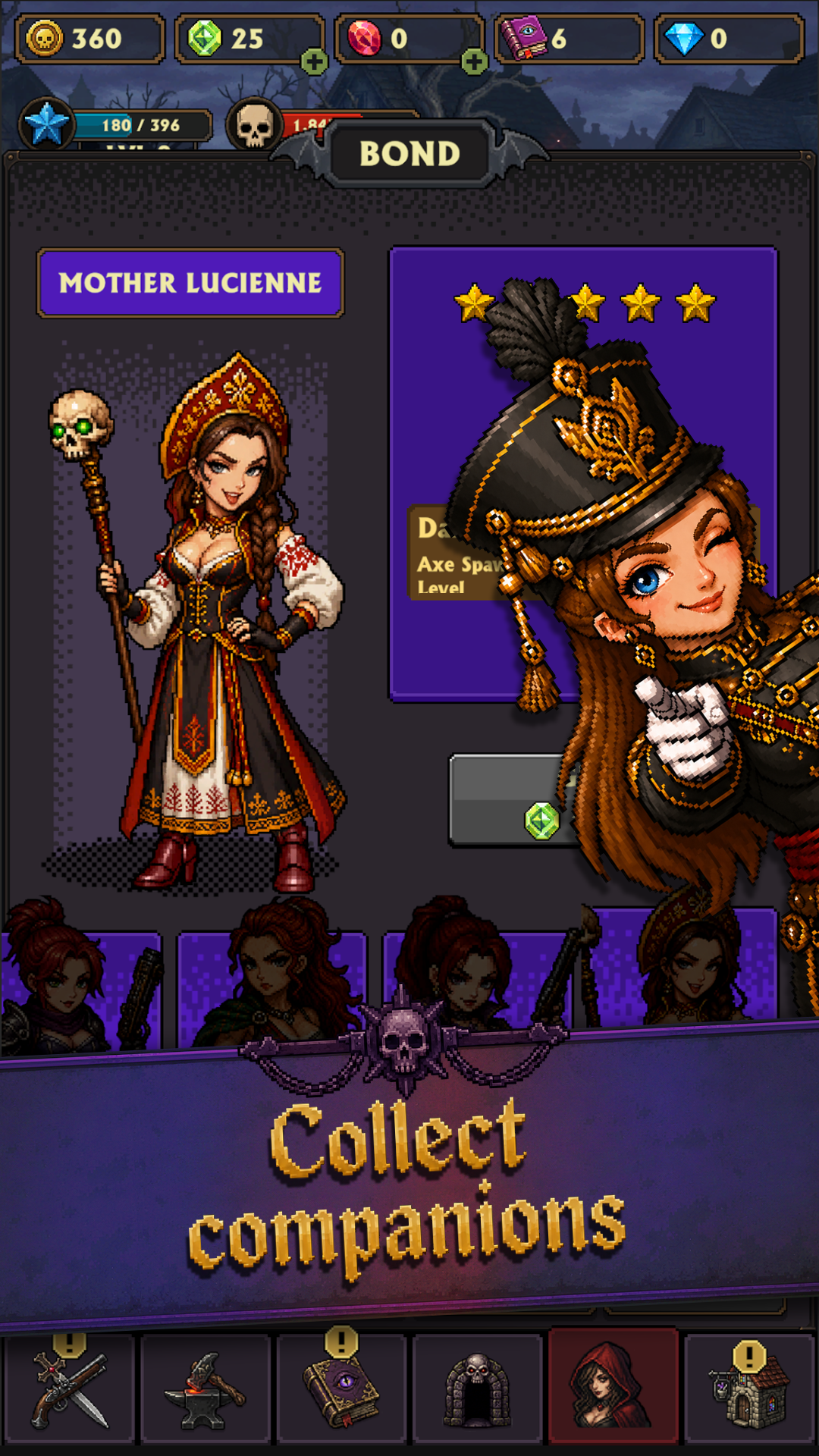 Idle Vampire Hunter: Merge RPG screenshot 2