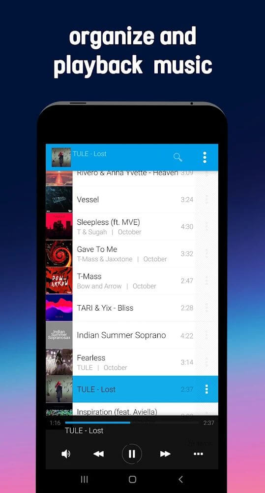 Avee Music Player Pro screenshot 3