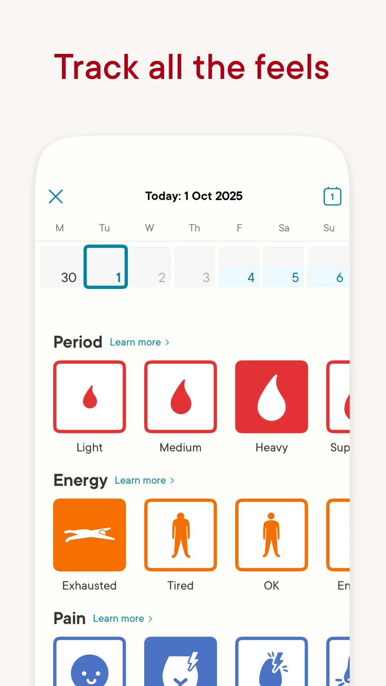 Clue Cycle & Period Tracker screenshot 4