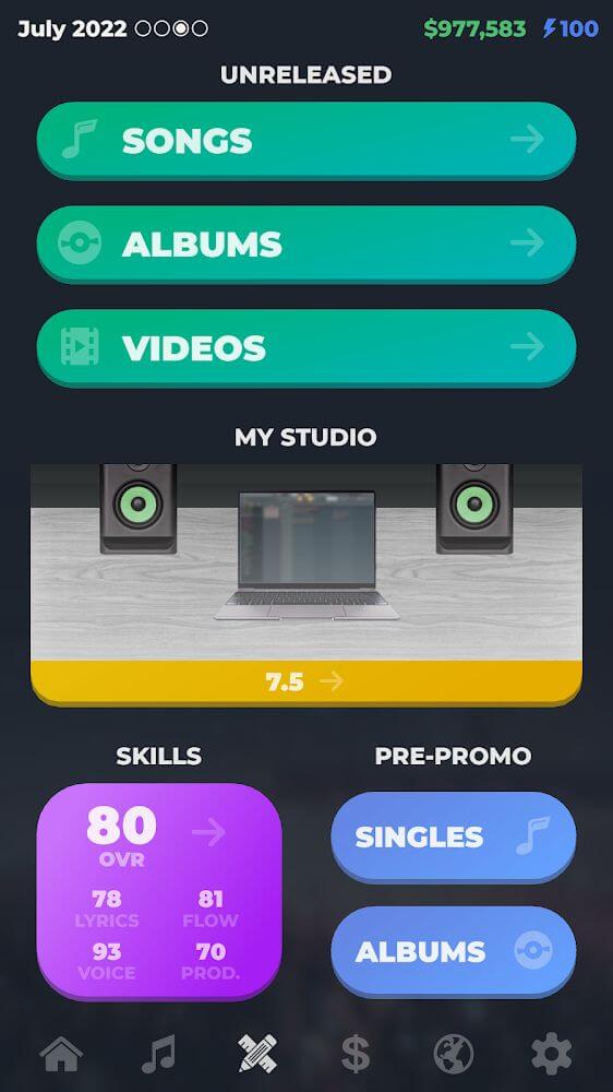 RAPSTAR - Rapper Simulator screenshot 6