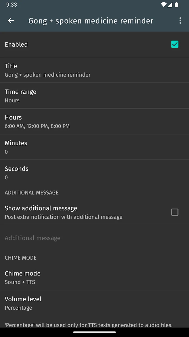 Hourly Chime screenshot 4