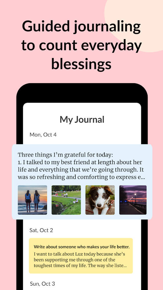 Gratitude: Daily Journal screenshot 3