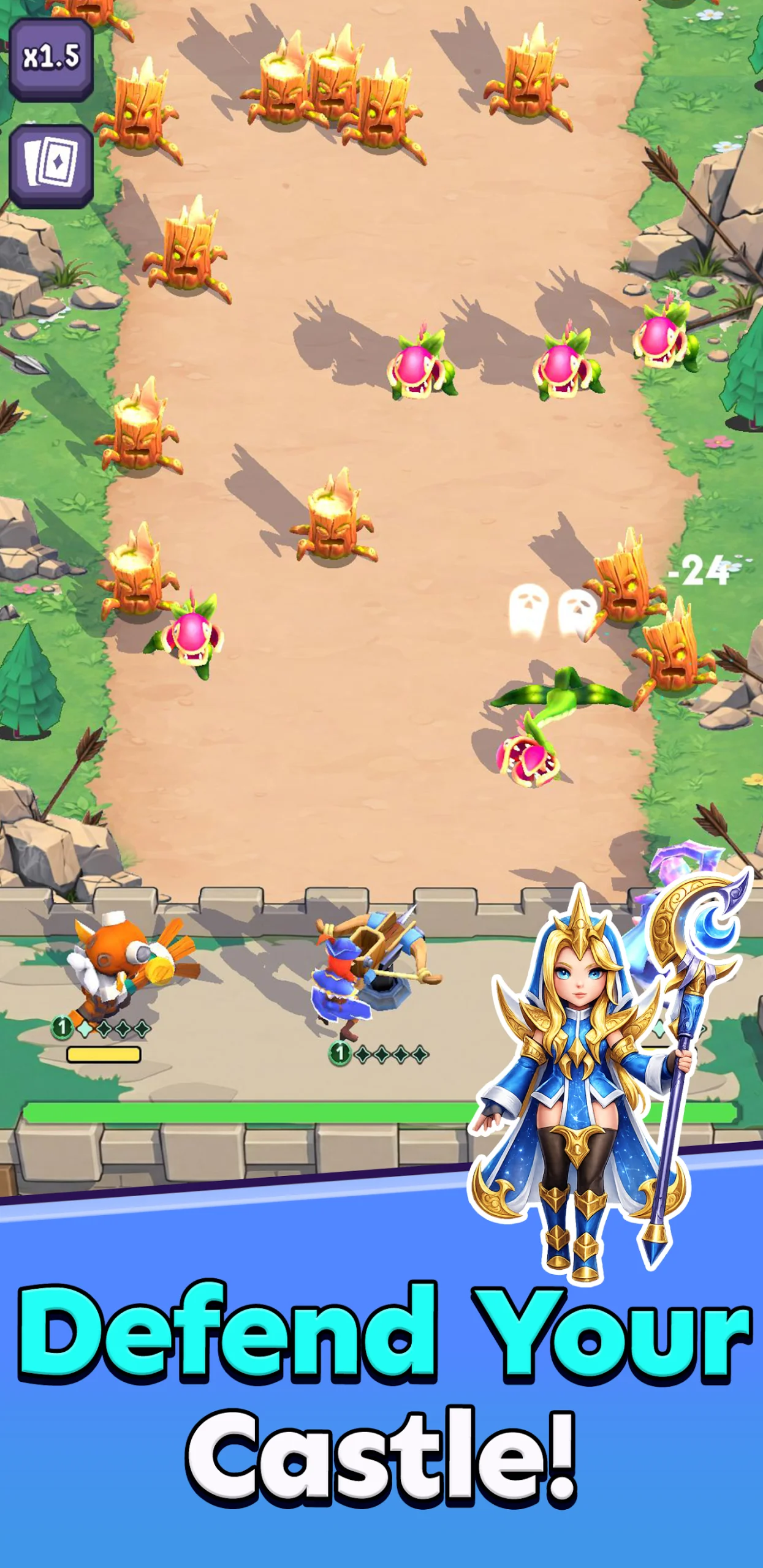 Fantasy TD screenshot 1