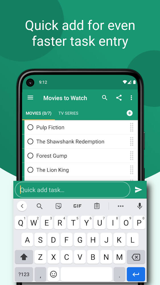 Tasks screenshot 6