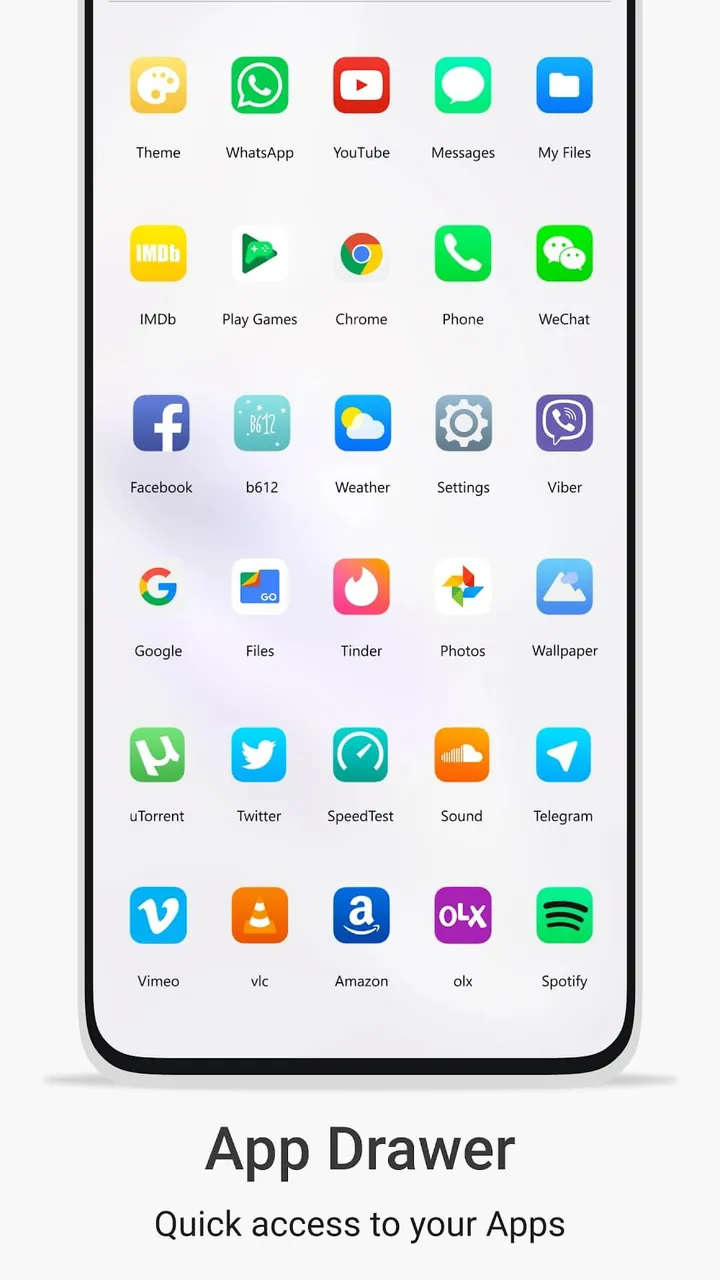 OS Style Launcher screenshot 2