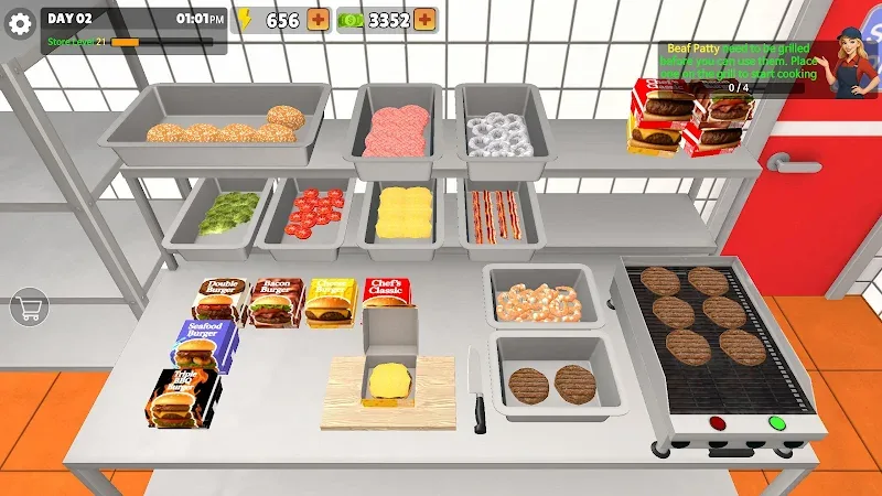 My Burger House Simulator screenshot 3