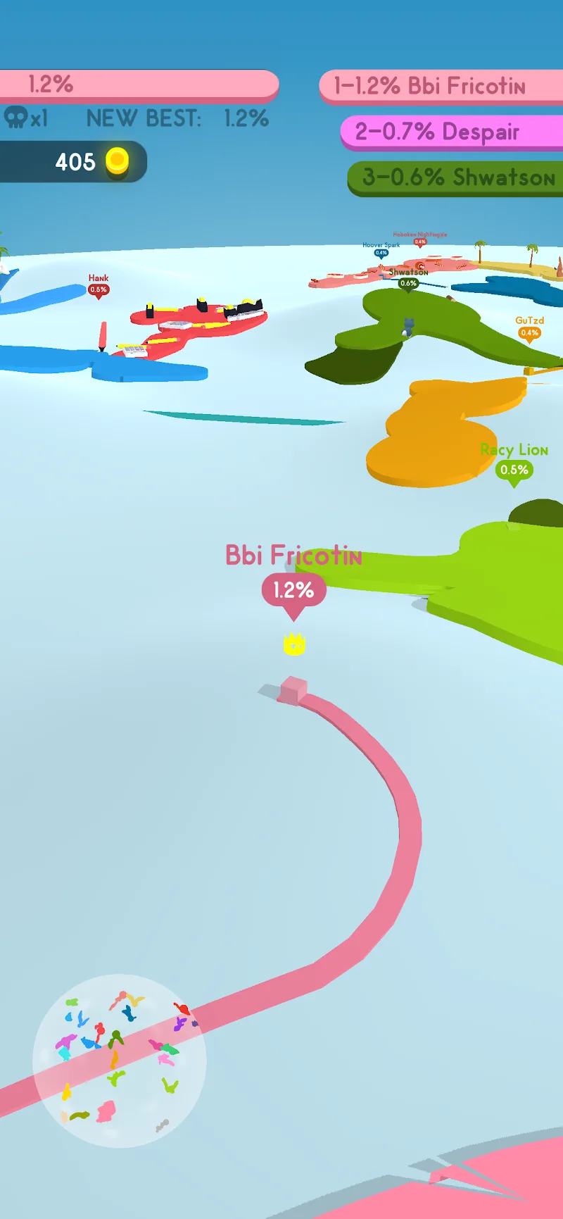 Paper.io 4 screenshot 6