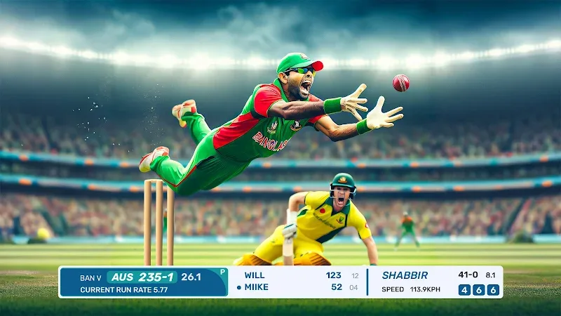 Real World T20 Cricket Games gameplay preview 5