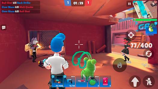Vortex 9 online shooting games gameplay preview 3
