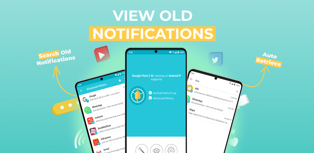 Notification History Log screenshot 1