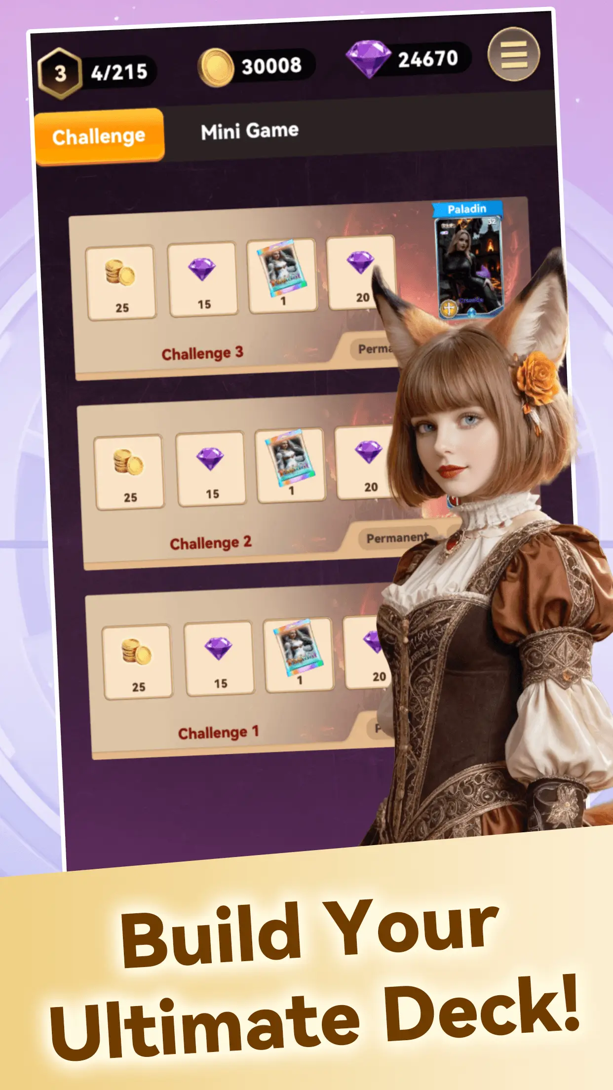 Dragon Girls: Secret Cards Gameplay Screenshot 1