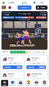Idle MMA: Octagon Champion screenshot 2
