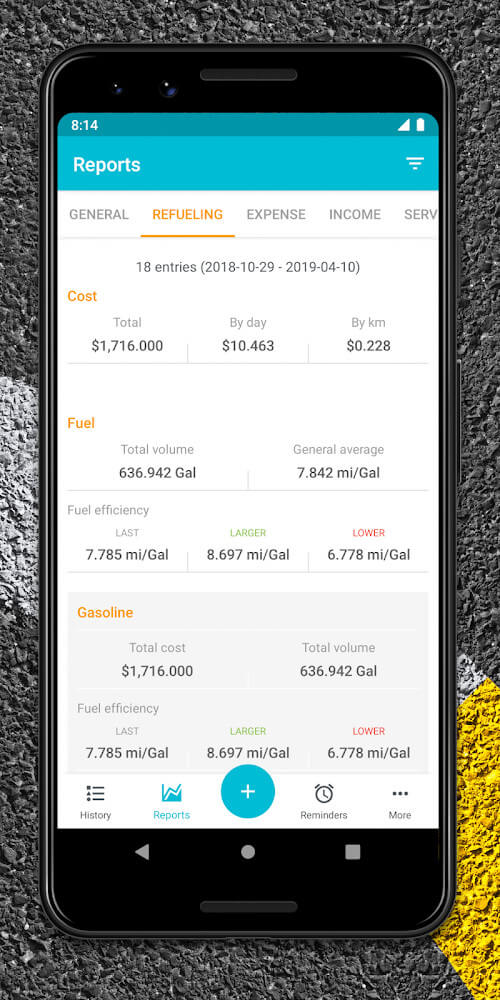 Drivvo screenshot 4