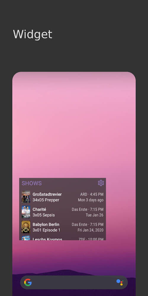 SeriesGuide screenshot 5