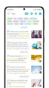 Tags & Diary screenshot 4