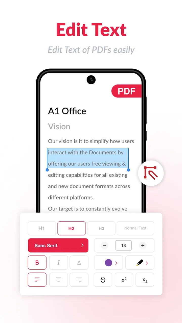 PDF Editor by A1 screenshot 3