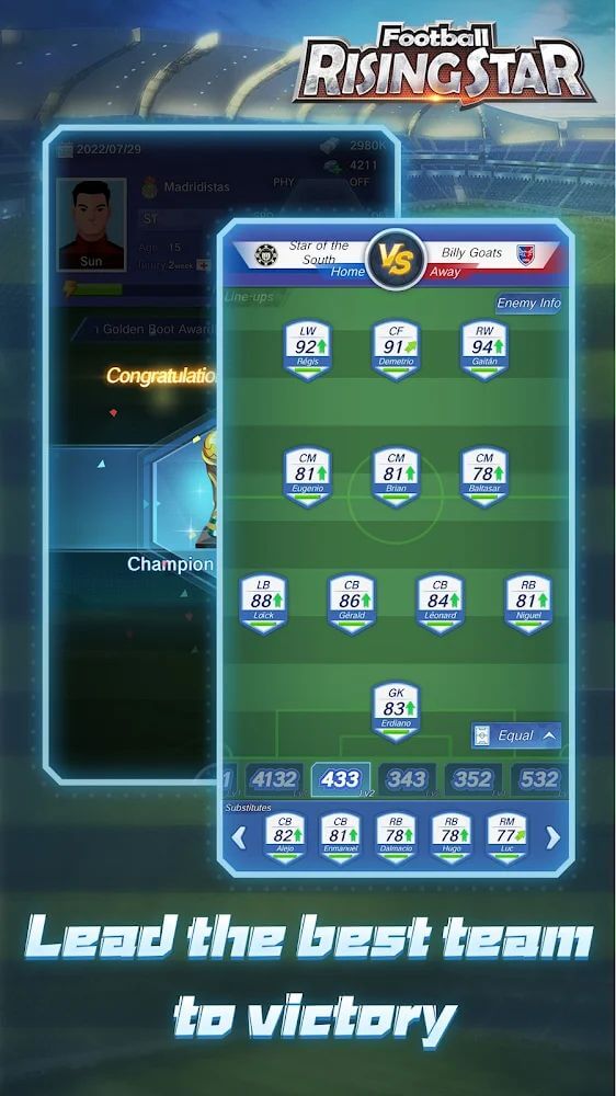 Football Rising Star screenshot 3