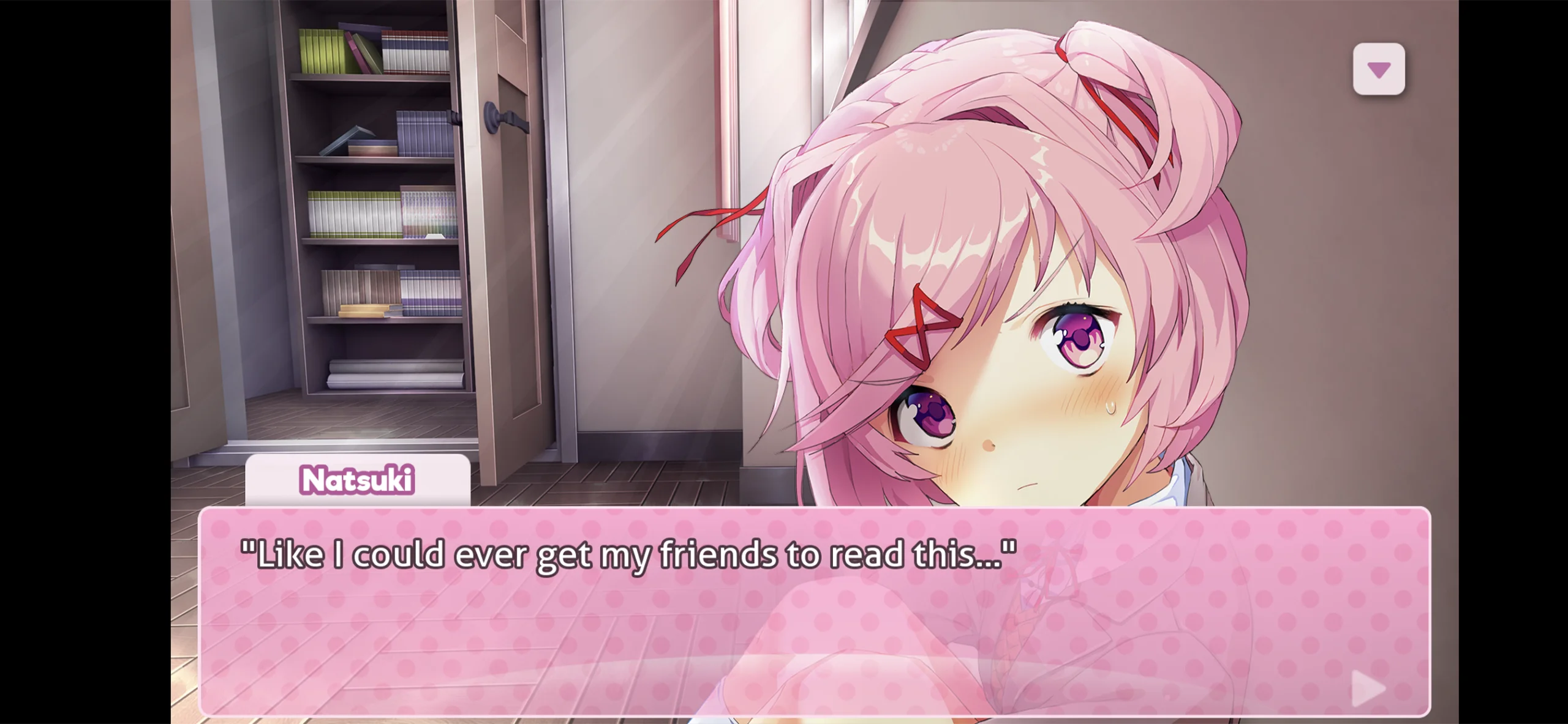 Doki Doki Literature Club! gameplay screenshot 3