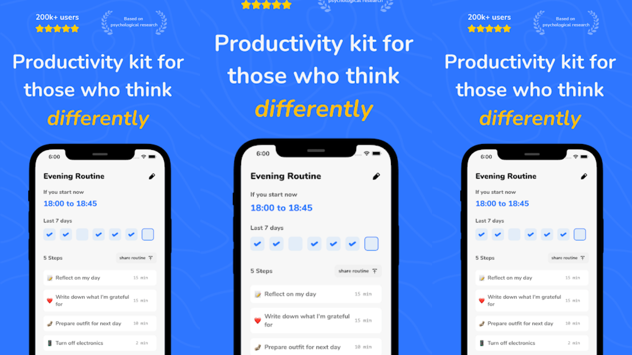 RoutineFlow: Routine for ADHD screenshot 1