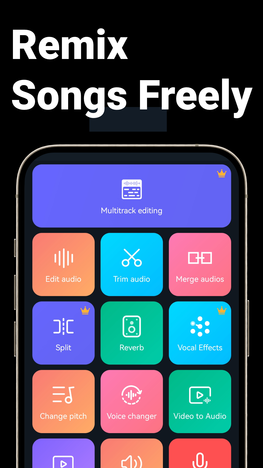 Music Audio Editor, MP3 Cutter – screenshot 5