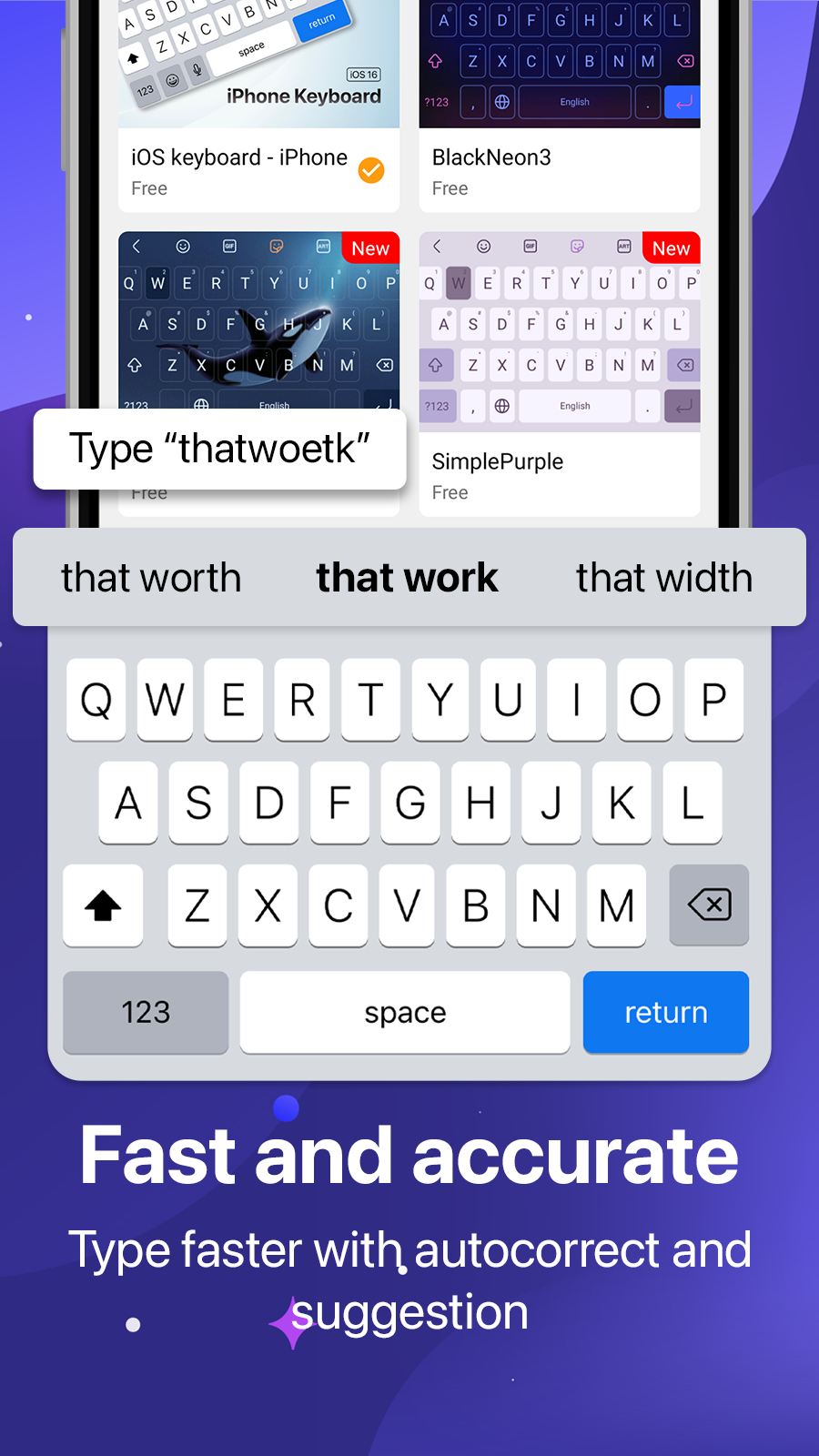 Keyboard OS 18 - Emojis screenshot 2