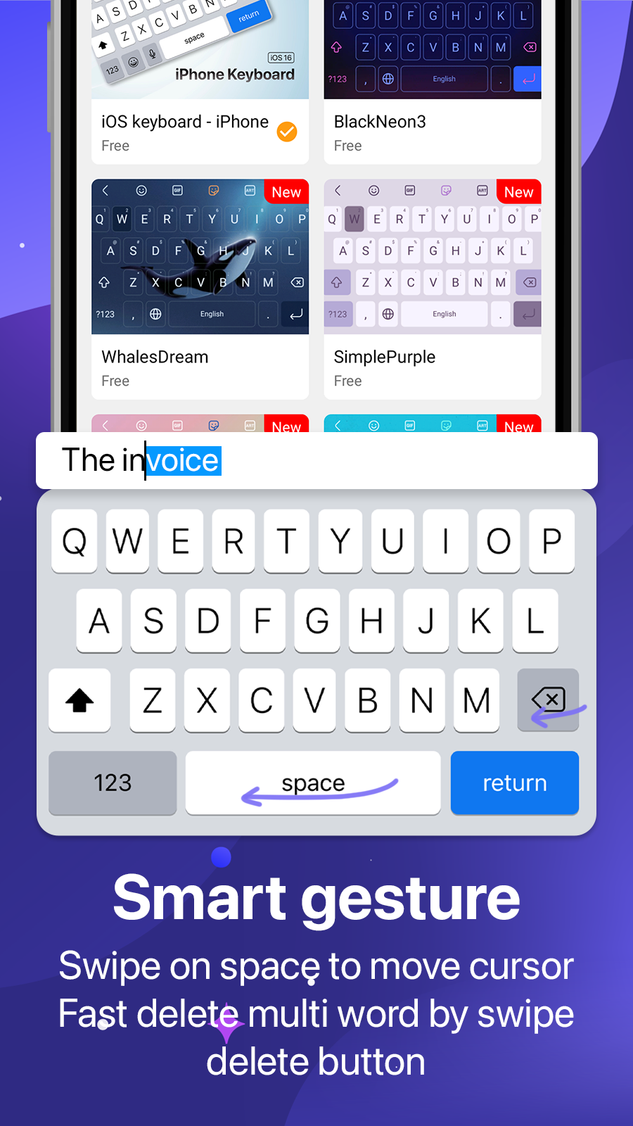 Keyboard OS 18 - Emojis screenshot 4