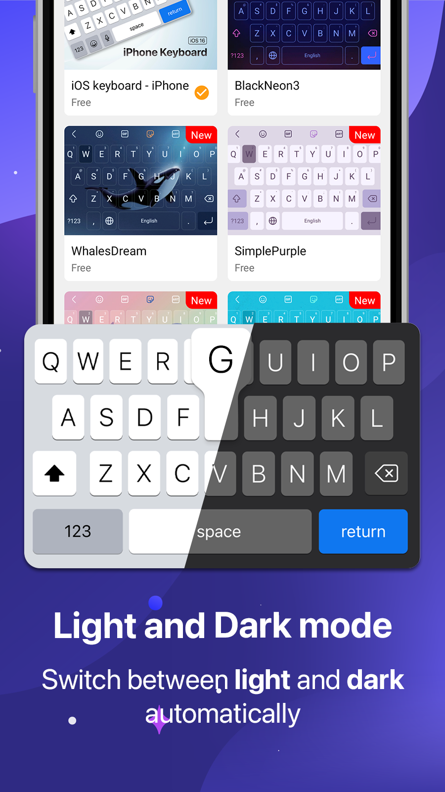 Keyboard OS 18 - Emojis screenshot 1