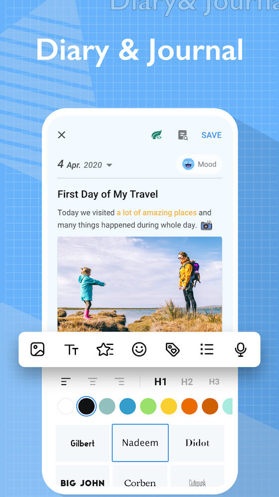 My Diary screenshot 2