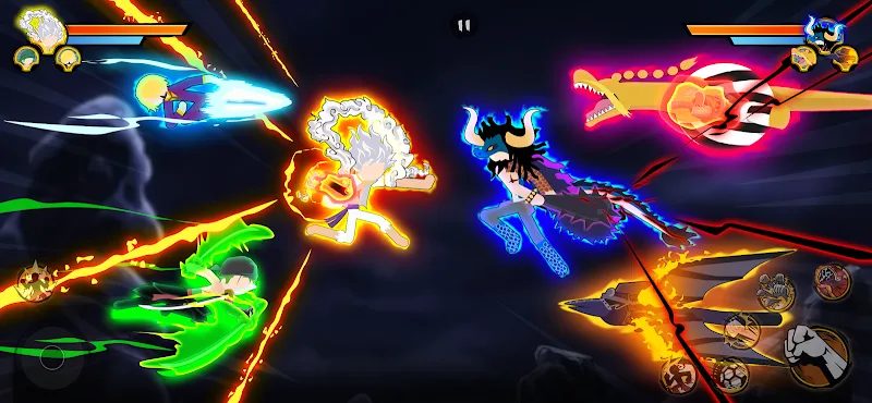 Stick Pirates - Brawl 3v3 screenshot 2