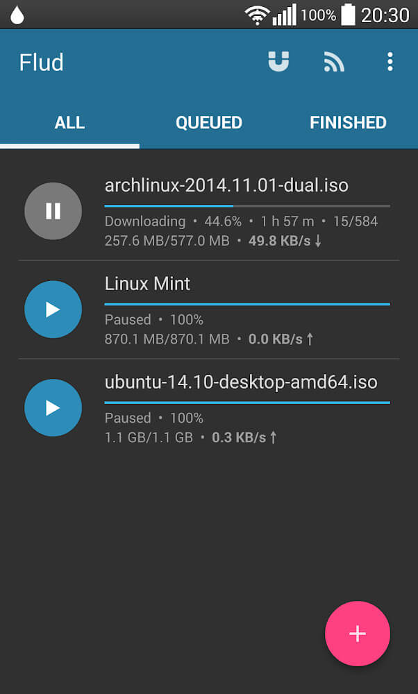 Flud screenshot 3